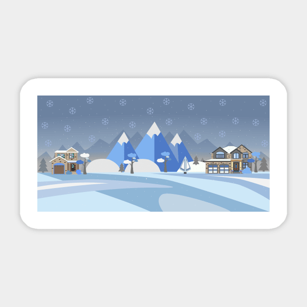 Houses Sticker by Creative Meadows